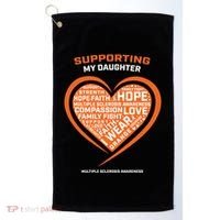 Gifts Ms Daughter Multiple Sclerosis Awareness Gift Golf Towel thumb 0