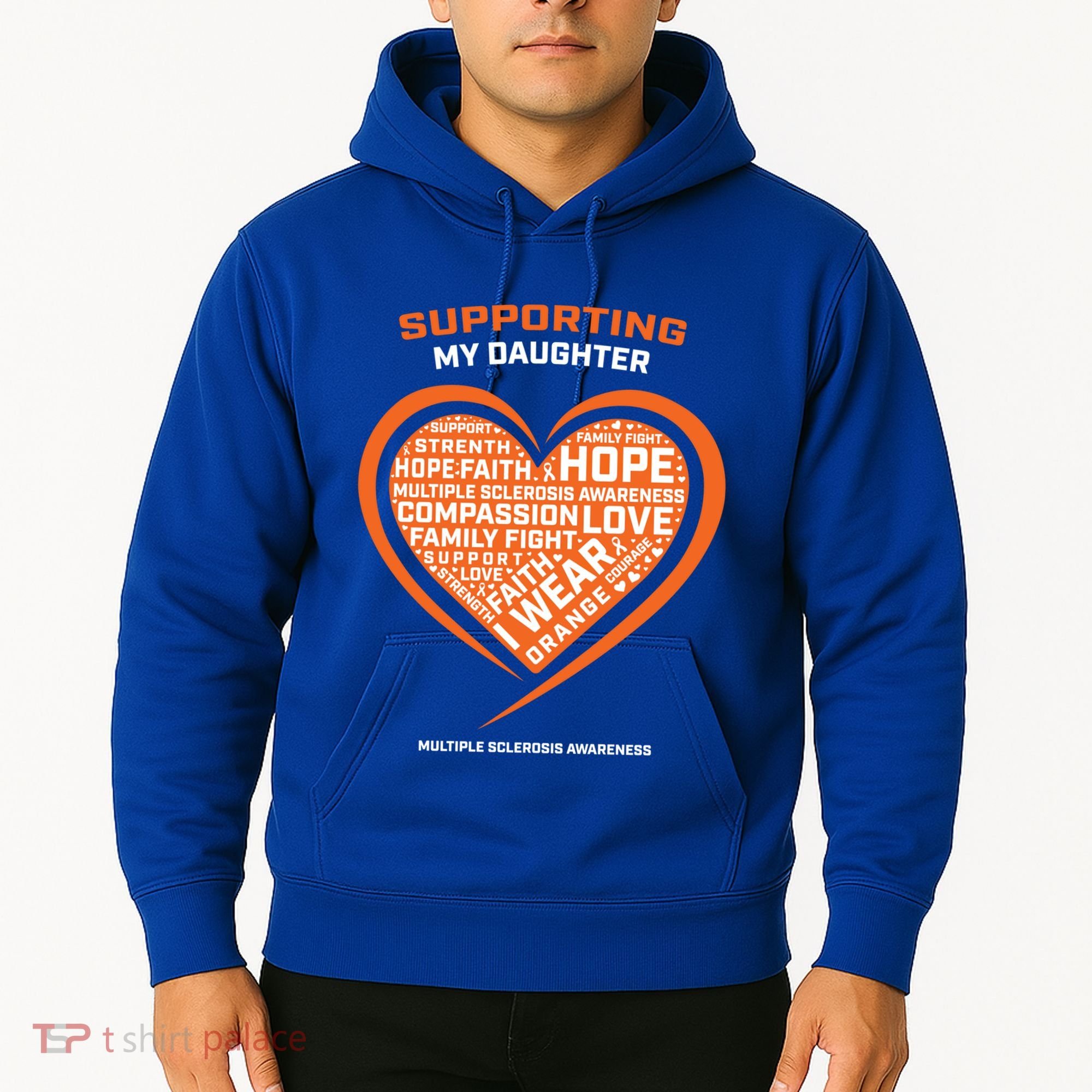 Gifts Ms Daughter Multiple Sclerosis Awareness Gift Hoodie