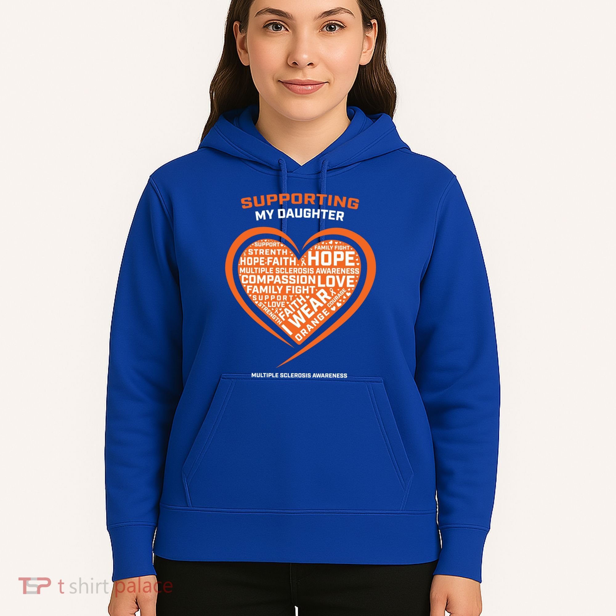 Gifts Ms Daughter Multiple Sclerosis Awareness Gift Hoodie