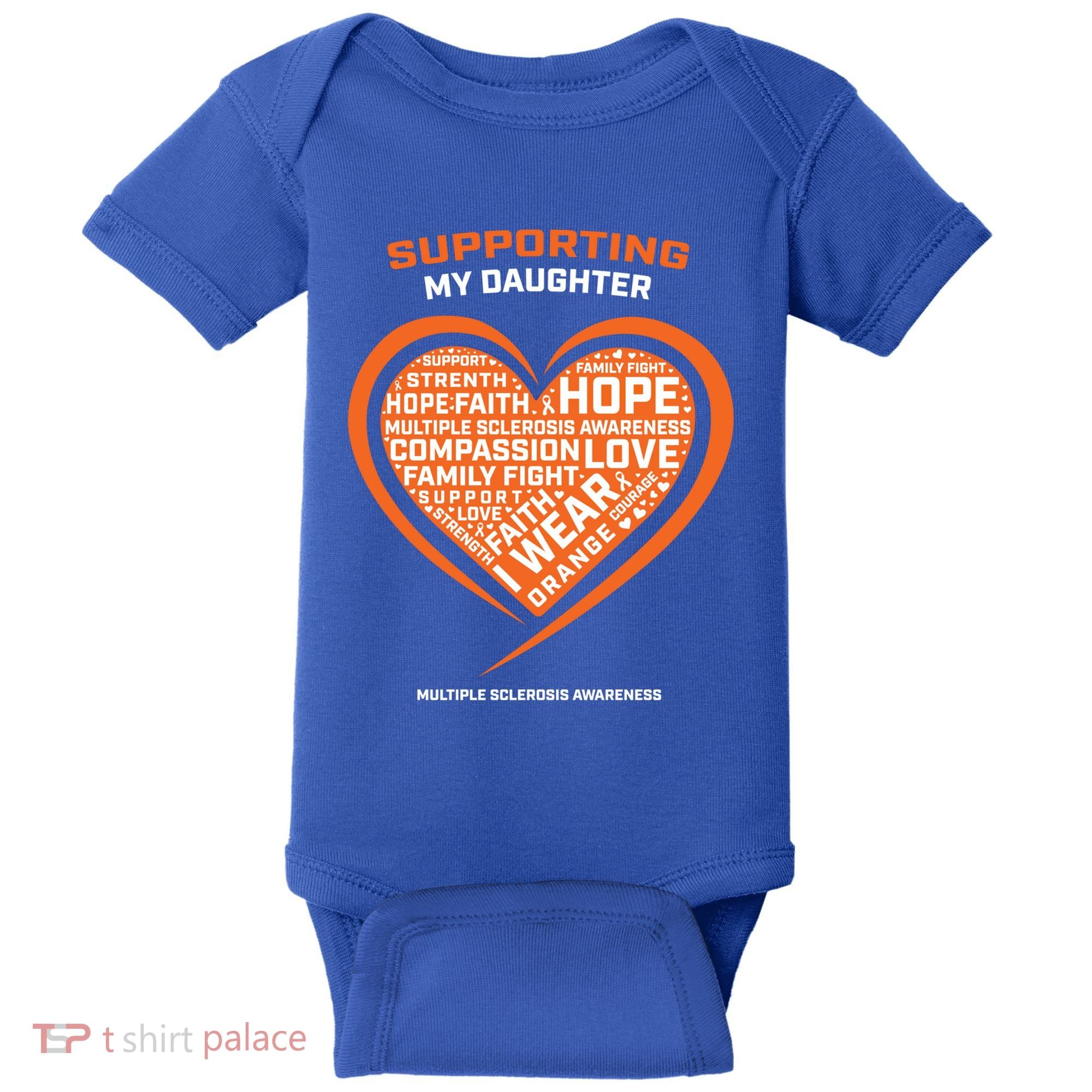 Gifts Ms Daughter Multiple Sclerosis Awareness Gift Baby Bodysuit