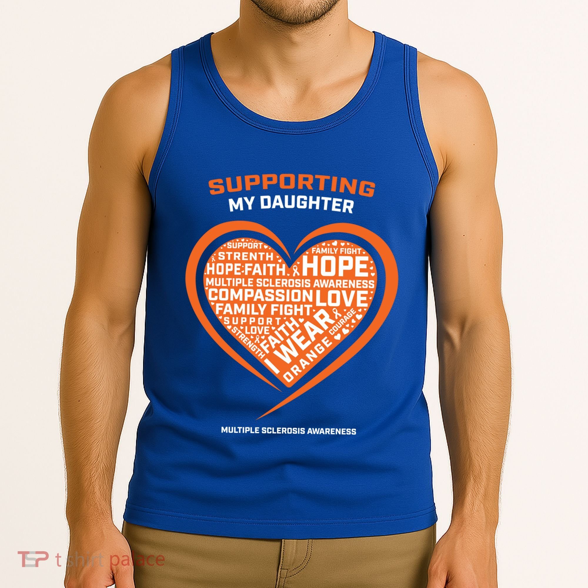 Gifts Ms Daughter Multiple Sclerosis Awareness Gift Tank Top