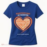 Gifts Ms Daughter Multiple Sclerosis Awareness Gift Women's T-Shirt thumb 0
