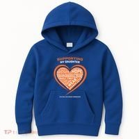 Gifts Ms Daughter Multiple Sclerosis Awareness Gift Kids Hoodie thumb 0