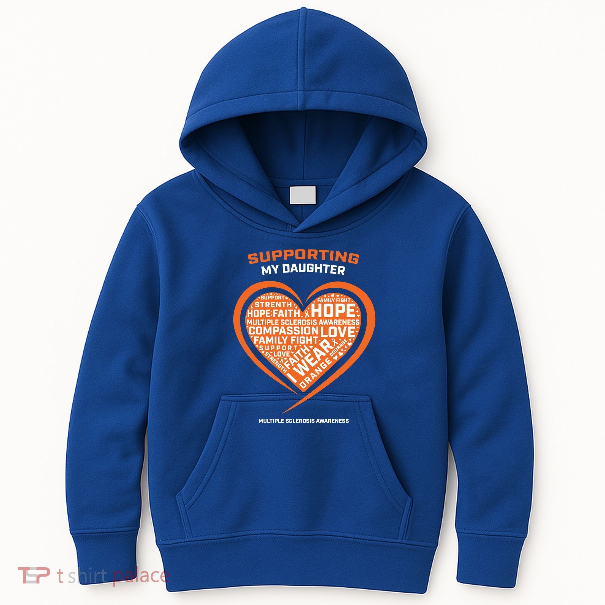 Gifts Ms Daughter Multiple Sclerosis Awareness Gift Kids Hoodie