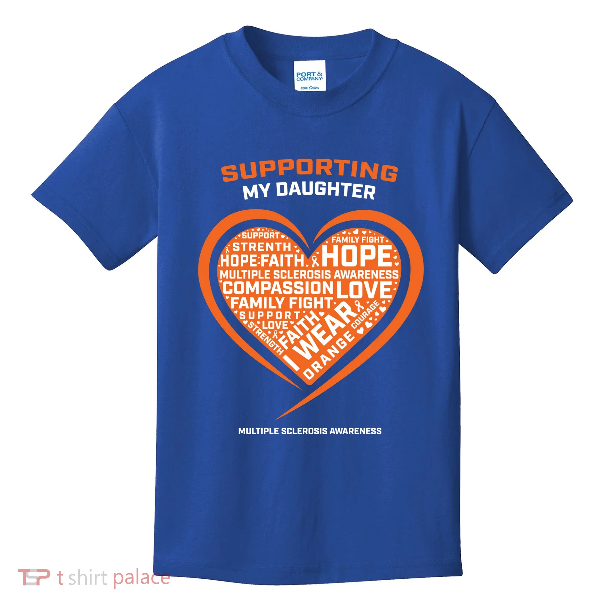 Gifts Ms Daughter Multiple Sclerosis Awareness Gift Kids T-Shirt