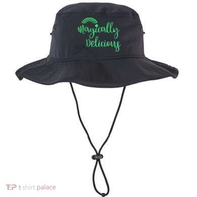 Glitter Magically Delicious Rainbow Shamrock St Patrick's Bucket Hat