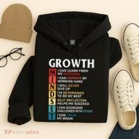 Growth Mindset Definition Motivational Quote Inspiration Hoodie thumb 4