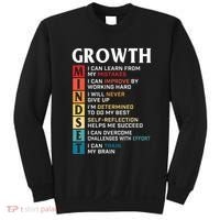 Growth Mindset Definition Motivational Quote Inspiration Sweatshirt thumb 0