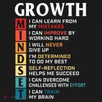 Growth Mindset Definition Motivational Quote Inspiration Sweatshirt thumb 3
