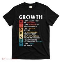Growth Mindset Definition Motivational Quote Inspiration T-Shirt thumb 0