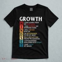 Growth Mindset Definition Motivational Quote Inspiration T-Shirt thumb 5