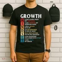 Growth Mindset Definition Motivational Quote Inspiration T-Shirt thumb 6