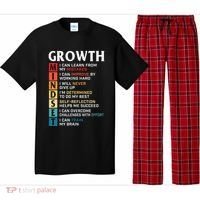 Growth Mindset Definition Motivational Quote Inspiration Pajama Set thumb 0