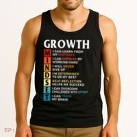 Growth Mindset Definition Motivational Quote Inspiration Tank Top thumb 3