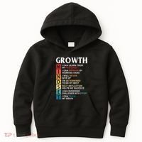 Growth Mindset Definition Motivational Quote Inspiration Kids Hoodie thumb 0