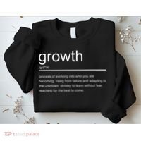 Growth Mindset Definition Quotes Entrepreneur Gifts School Sweatshirt thumb 2