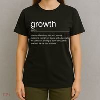 Growth Mindset Definition Quotes Entrepreneur Gifts School T-Shirt thumb 4