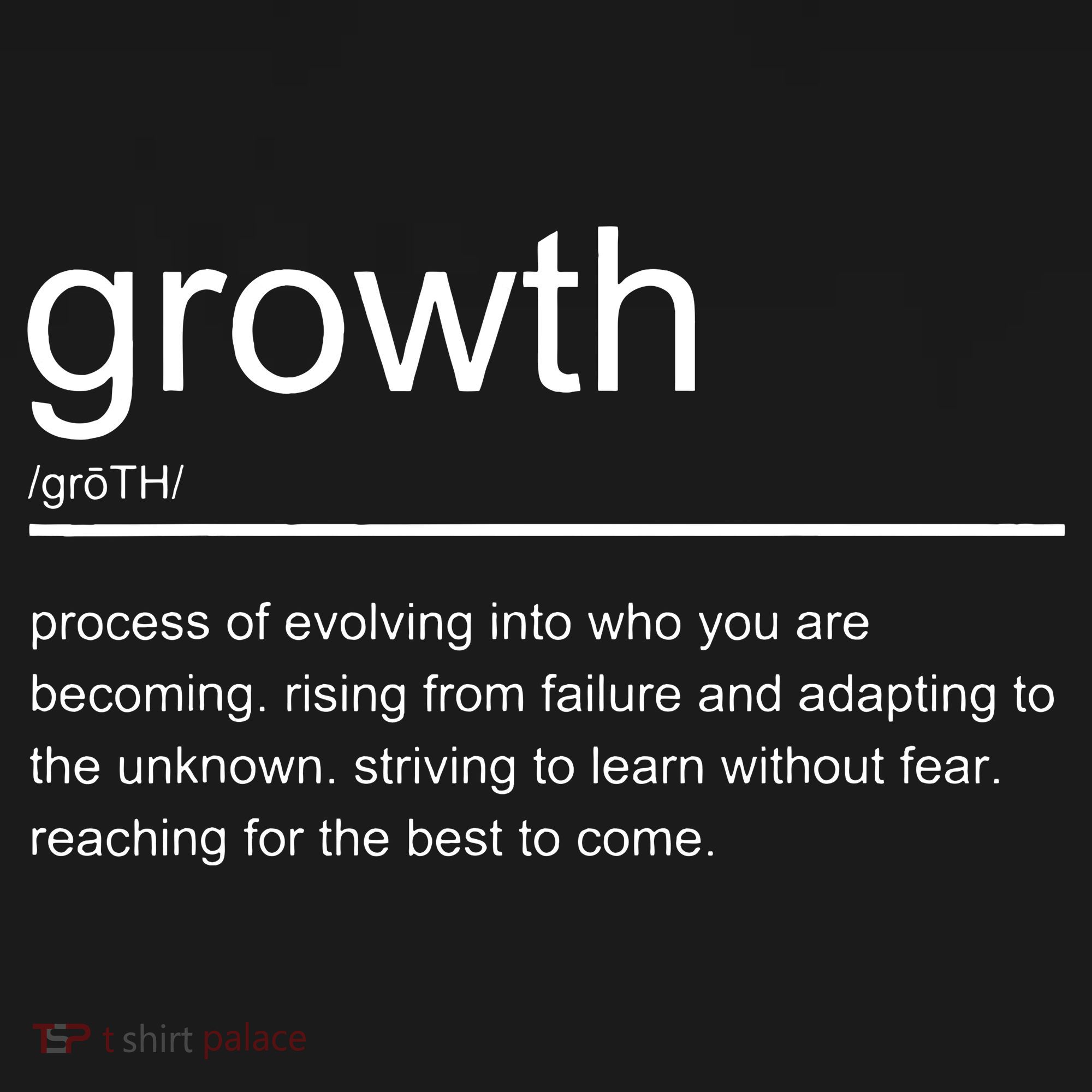 Growth Mindset Definition Quotes Entrepreneur Gifts School T-Shirt
