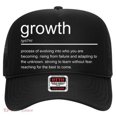 Growth Mindset Definition Quotes Entrepreneur Gifts School Hat