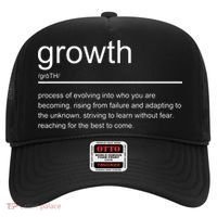 Growth Mindset Definition Quotes Entrepreneur Gifts School Hat thumb 0