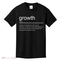 Growth Mindset Definition Quotes Entrepreneur Gifts School Kids T-Shirt thumb 0