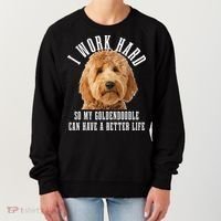 Goldendoodle Mom Doodle Dog Dad Funny Golden Doodle Women's Sweatshirt thumb 0