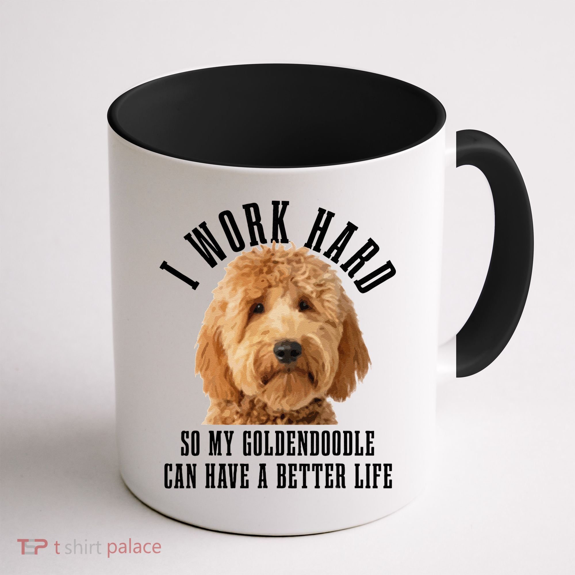 Goldendoodle Mom Doodle Dog Dad Funny Golden Doodle Coffee Mug