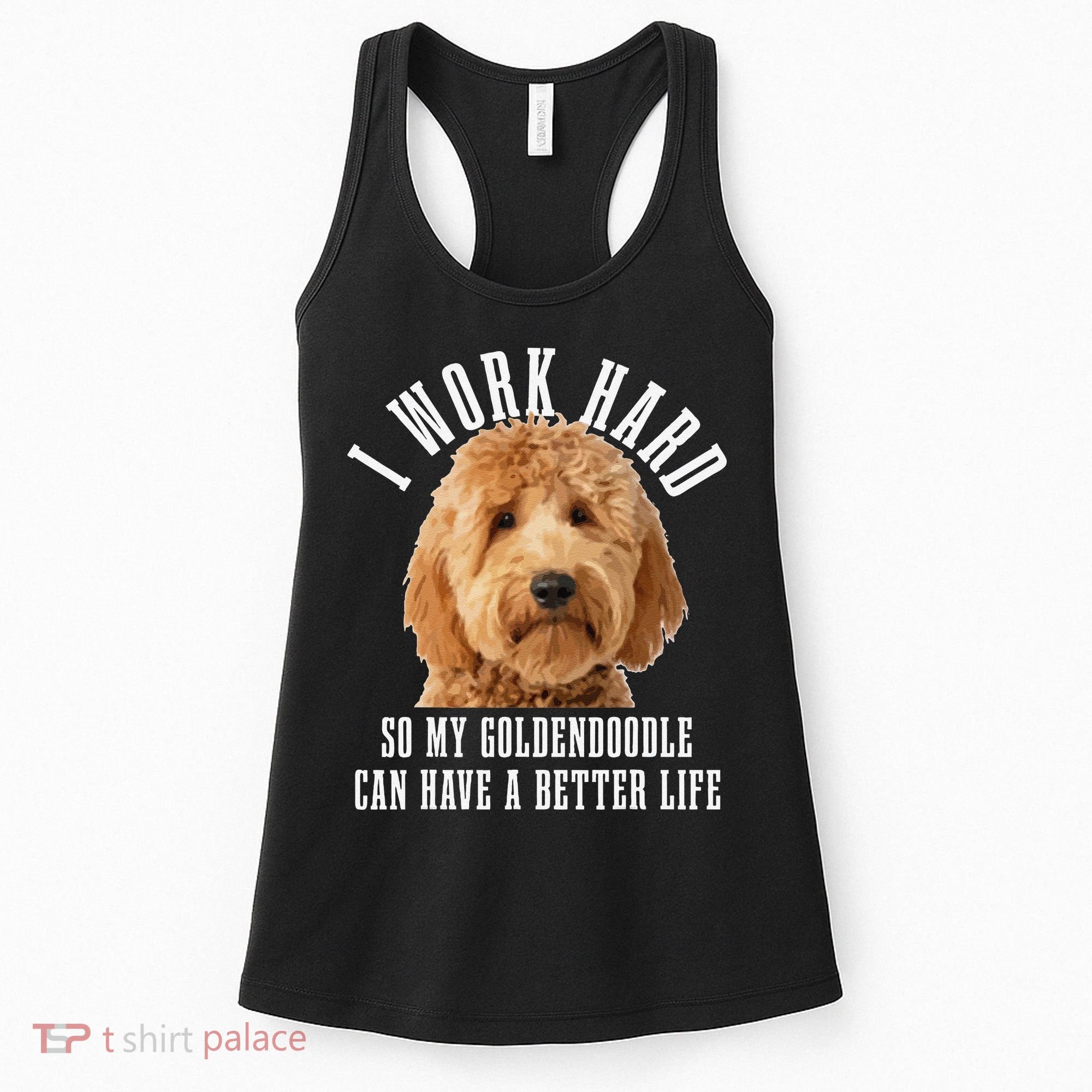 Goldendoodle Mom Doodle Dog Dad Funny Golden Doodle Women's Tank Top