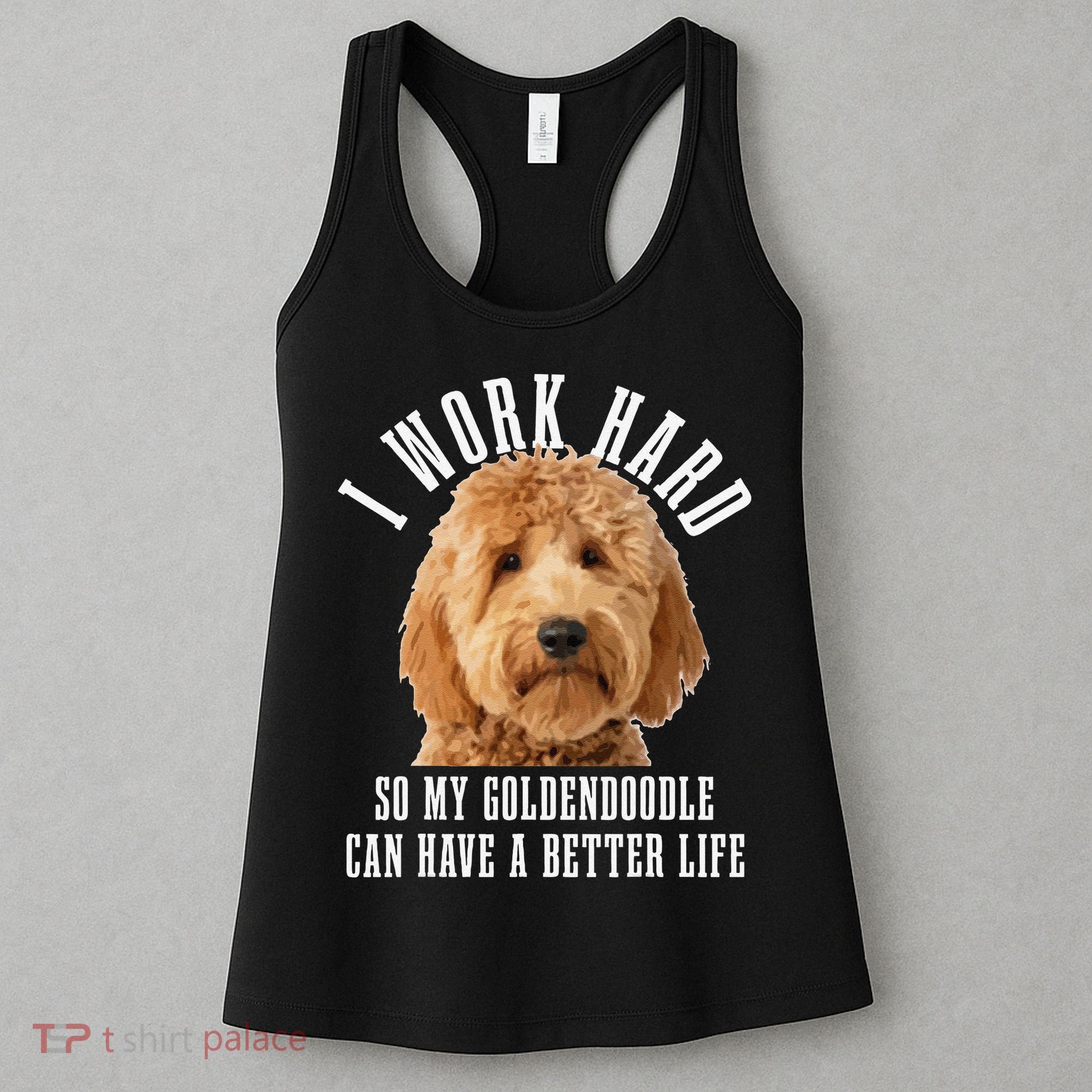 Goldendoodle Mom Doodle Dog Dad Funny Golden Doodle Women's Tank Top