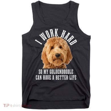 Goldendoodle Mom Doodle Dog Dad Funny Golden Doodle Tank Top