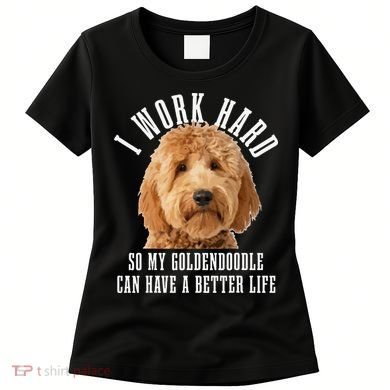 Goldendoodle Mom Doodle Dog Dad Funny Golden Doodle Women's T-Shirt