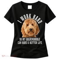 Goldendoodle Mom Doodle Dog Dad Funny Golden Doodle Women's T-Shirt thumb 0