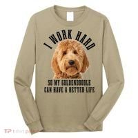 Goldendoodle Mom Doodle Dog Dad Funny Golden Doodle Long Sleeve Shirt thumb 0