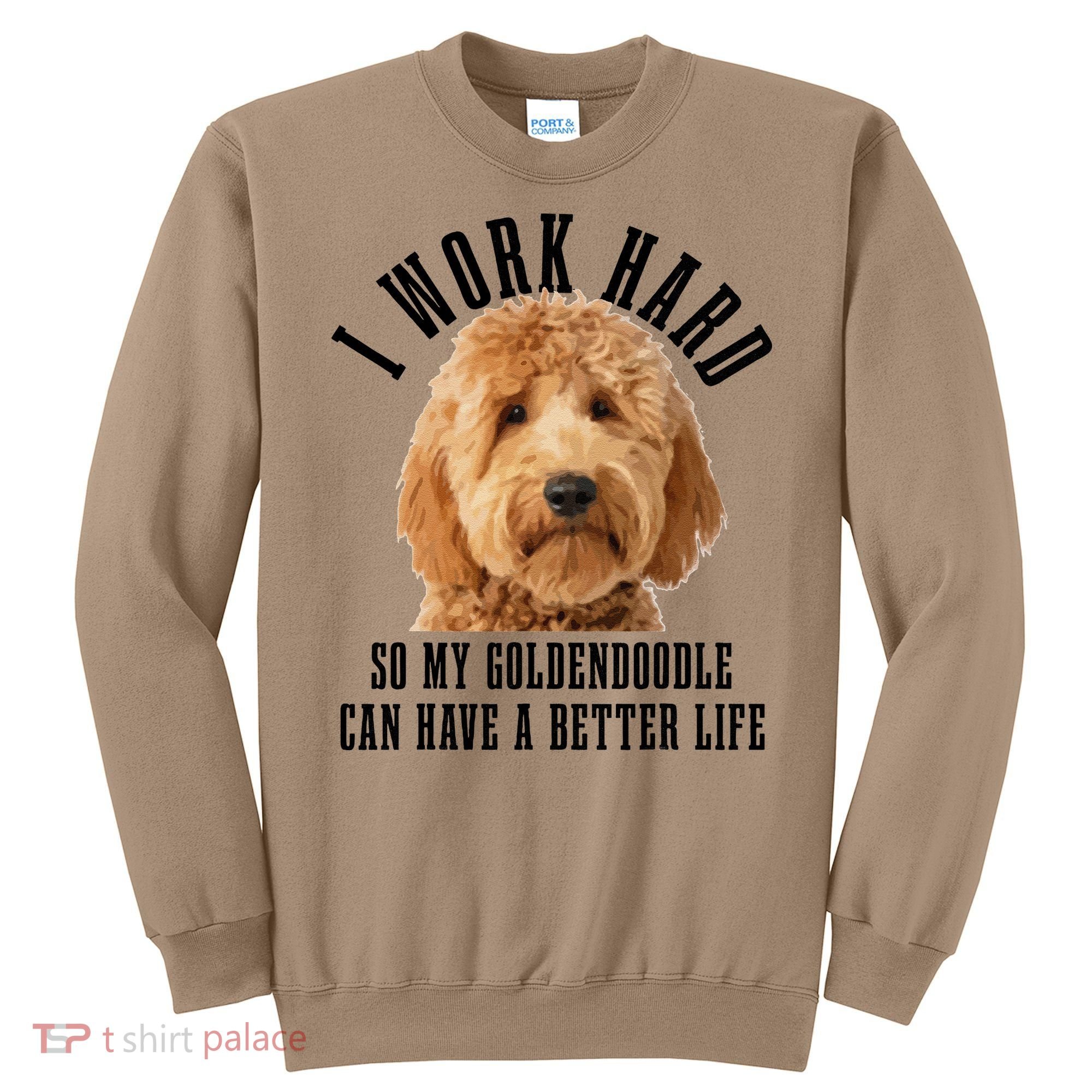 Goldendoodle Mom Doodle Dog Dad Funny Golden Doodle Sweatshirt