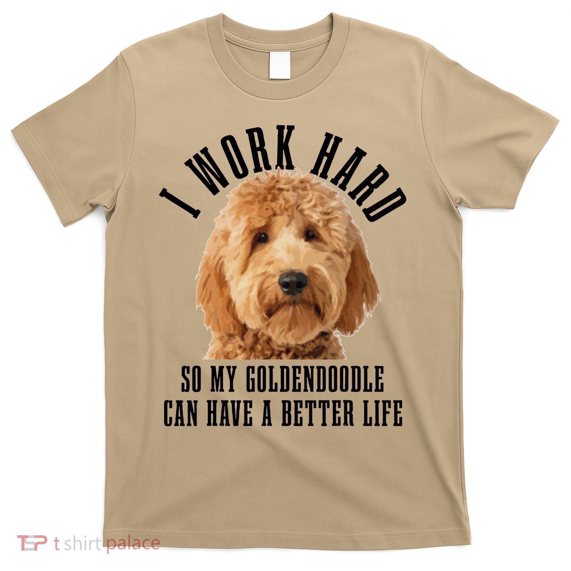 Goldendoodle Mom Doodle Dog Dad Funny Golden Doodle T-Shirt