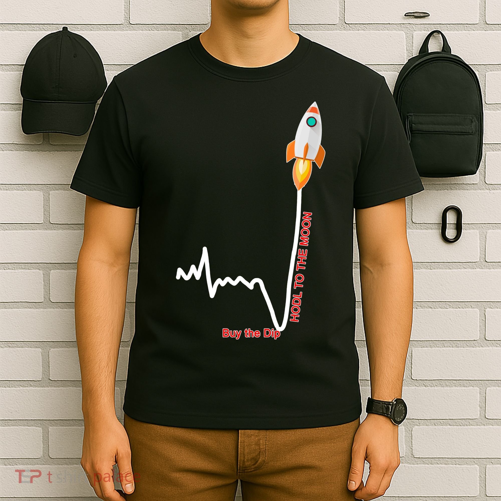 GME Stock AMC Hold To The Moon Buy The Dip T-Shirt