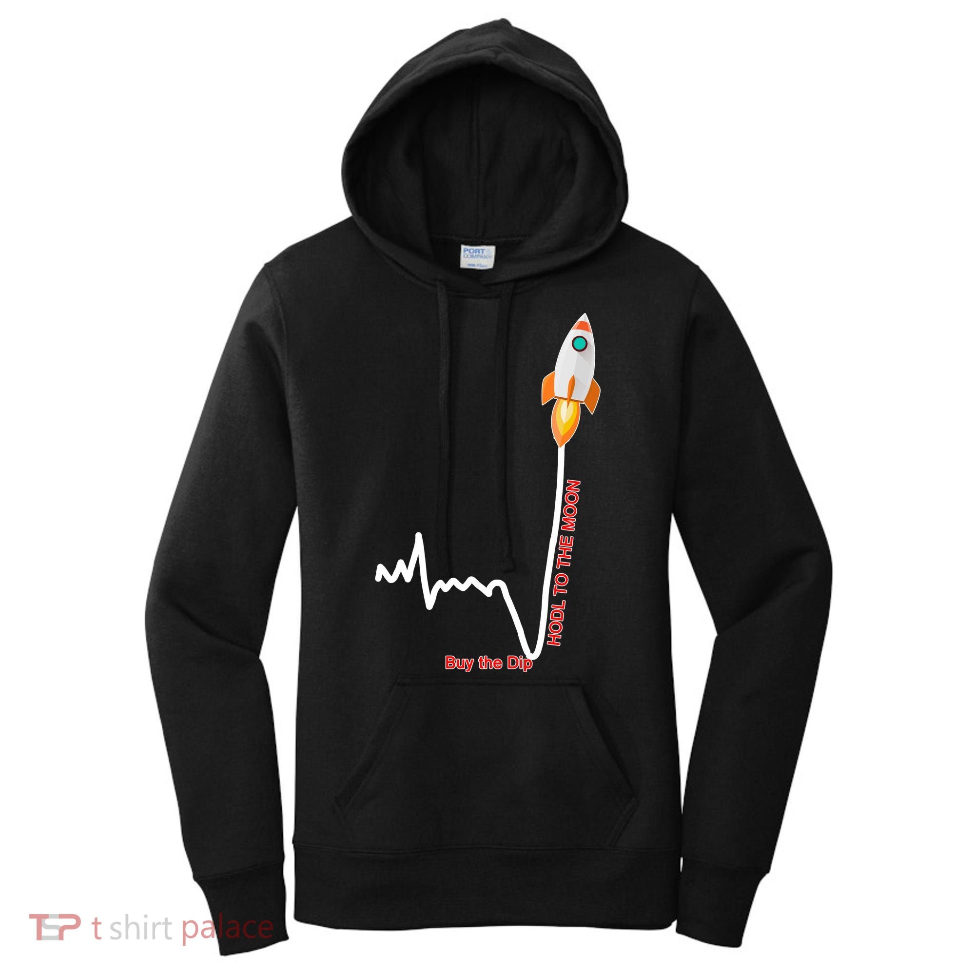 GME Stock AMC Hold To The Moon Buy The Dip Women's Hoodie