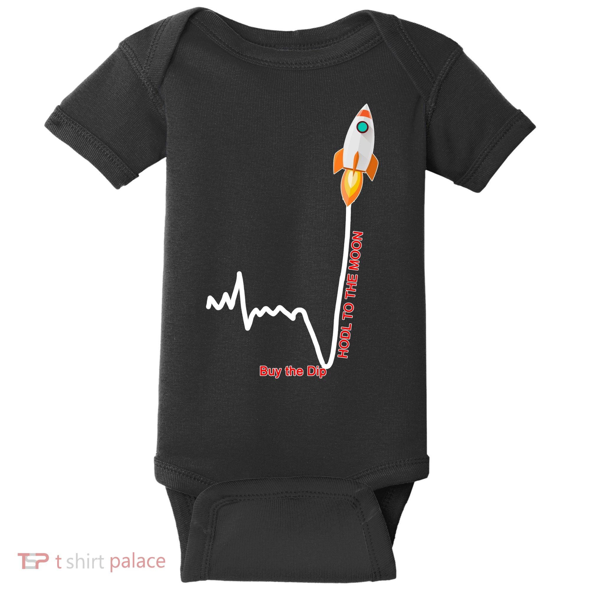 GME Stock AMC Hold To The Moon Buy The Dip Baby Bodysuit