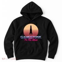 $GME Ticker Rocket Moon Gamestonk GME Gamestick Hoodie thumb 0