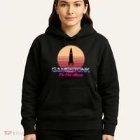 $GME Ticker Rocket Moon Gamestonk GME Gamestick Hoodie thumb 5