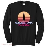 $GME Ticker Rocket Moon Gamestonk GME Gamestick Sweatshirt thumb 0