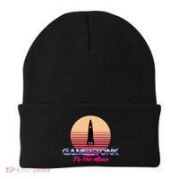 $GME Ticker Rocket Moon Gamestonk GME Gamestick Beanie thumb 0