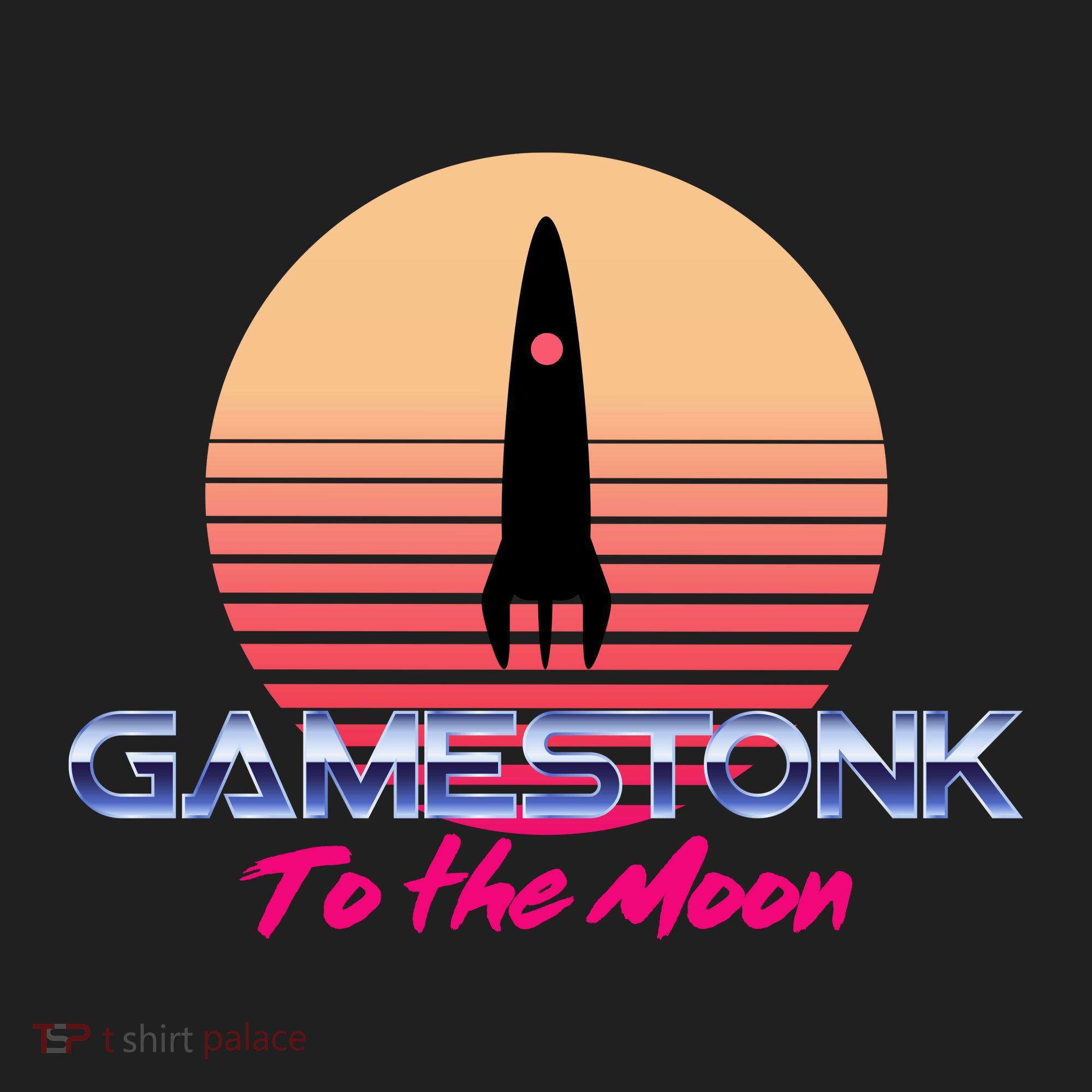 $GME Ticker Rocket Moon Gamestonk GME Gamestick Hat