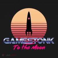 $GME Ticker Rocket Moon Gamestonk GME Gamestick Toddler Hoodie thumb 2