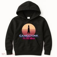 $GME Ticker Rocket Moon Gamestonk GME Gamestick Kids Hoodie thumb 0