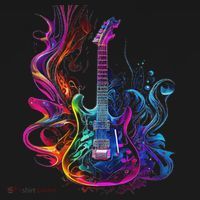 Guitar Musician Electric Guitars Player Gifts Black Polo thumb 3