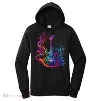 Guitar Musician Electric Guitars Player Gifts Black Women's Hoodie thumb 0