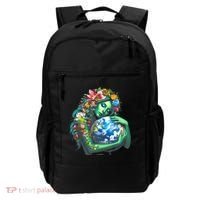 Green Mother Earth Day Backpack thumb 0