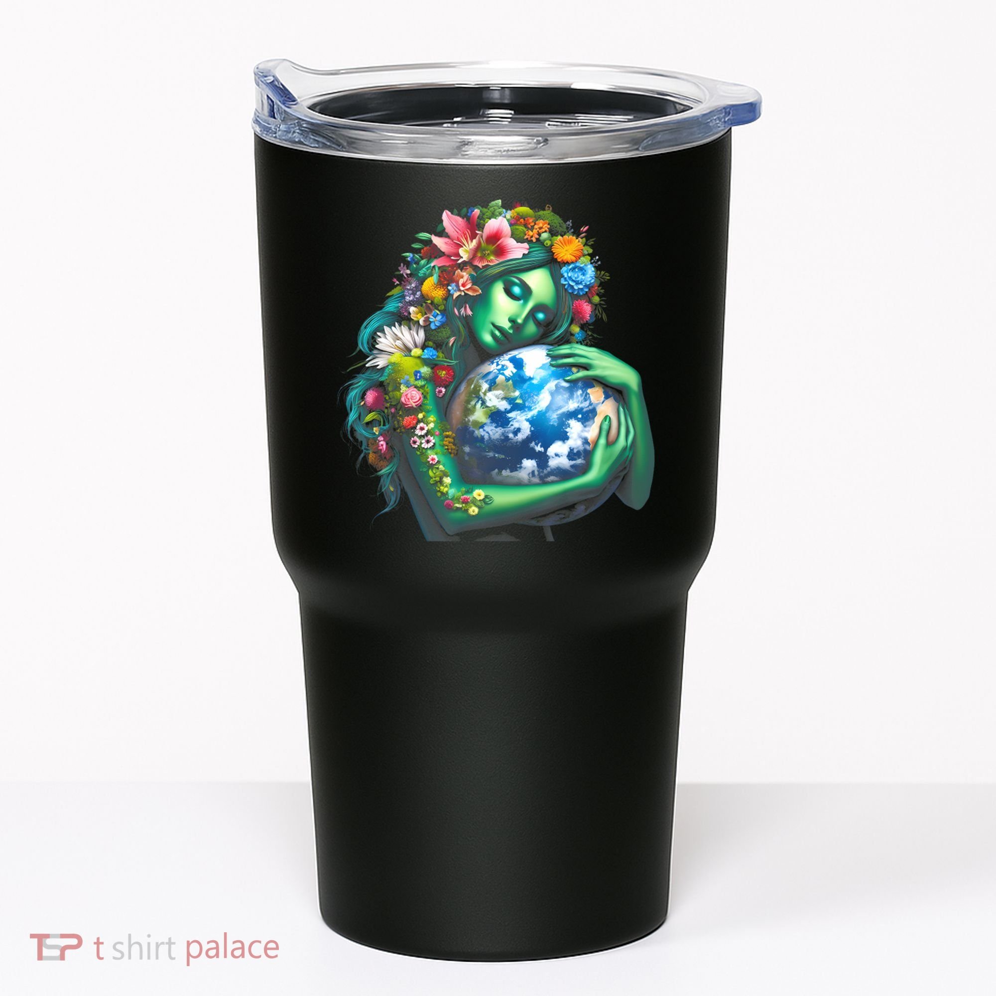 Green Mother Earth Day Tumbler