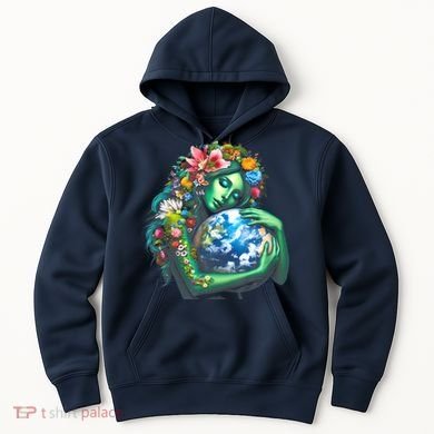 Green Mother Earth Day Hoodie